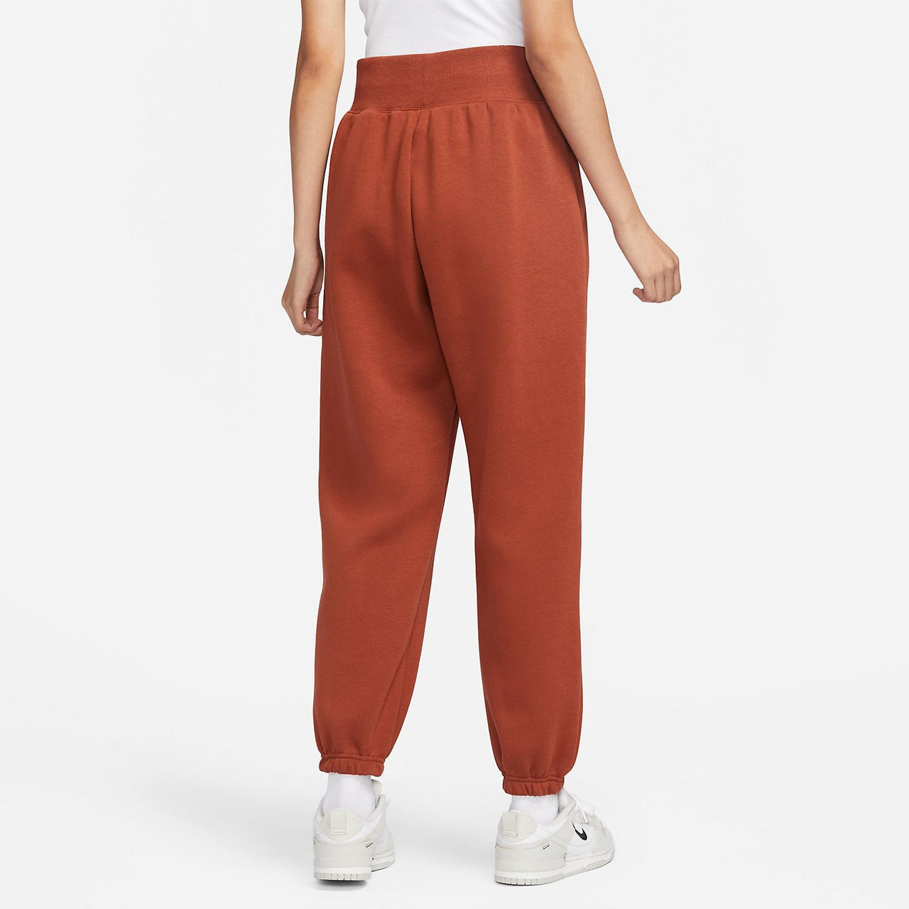 (WMNS) Nike Sportswear Phoenix Fleece High-Waisted Oversized Tracksuit Bottoms 'Rugged Orange' DQ5888-832