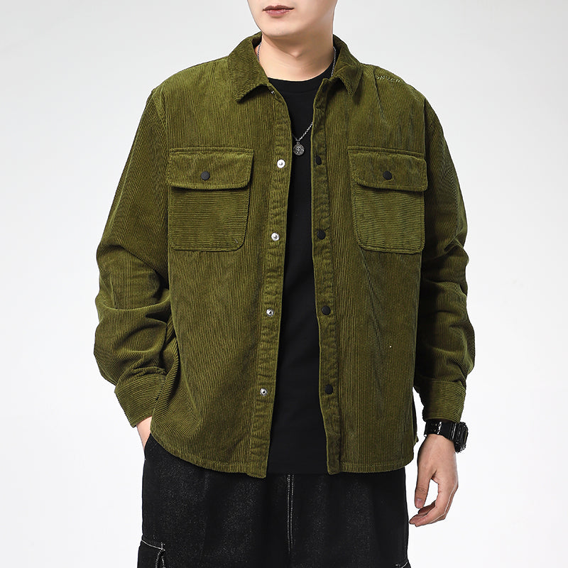 Converse Overhead Shirt Jacket 'Olive Green' 10019954-A11