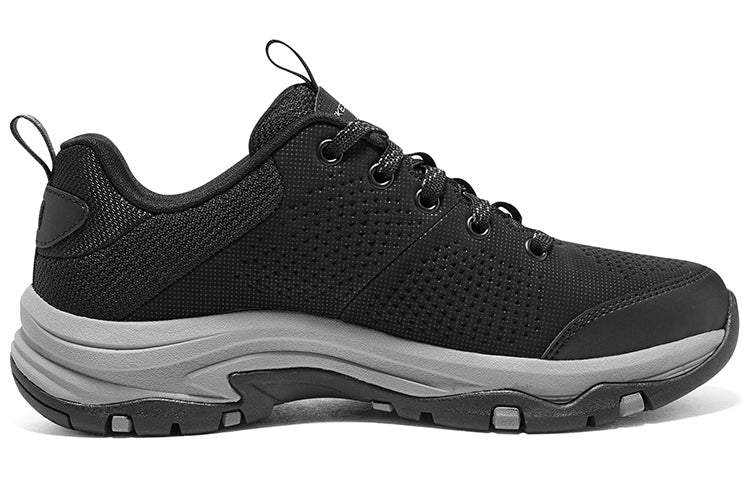(WMNS) Skechers Relaxed Fit: Trego Trail Destiny 'Black Gray' 180006C-BKCC