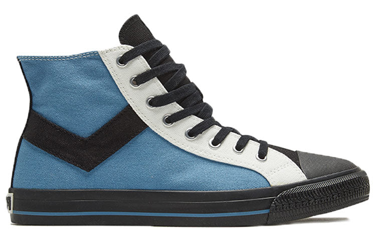 PONY High-Canvas Shoes Darkblue 02M1SH25NB