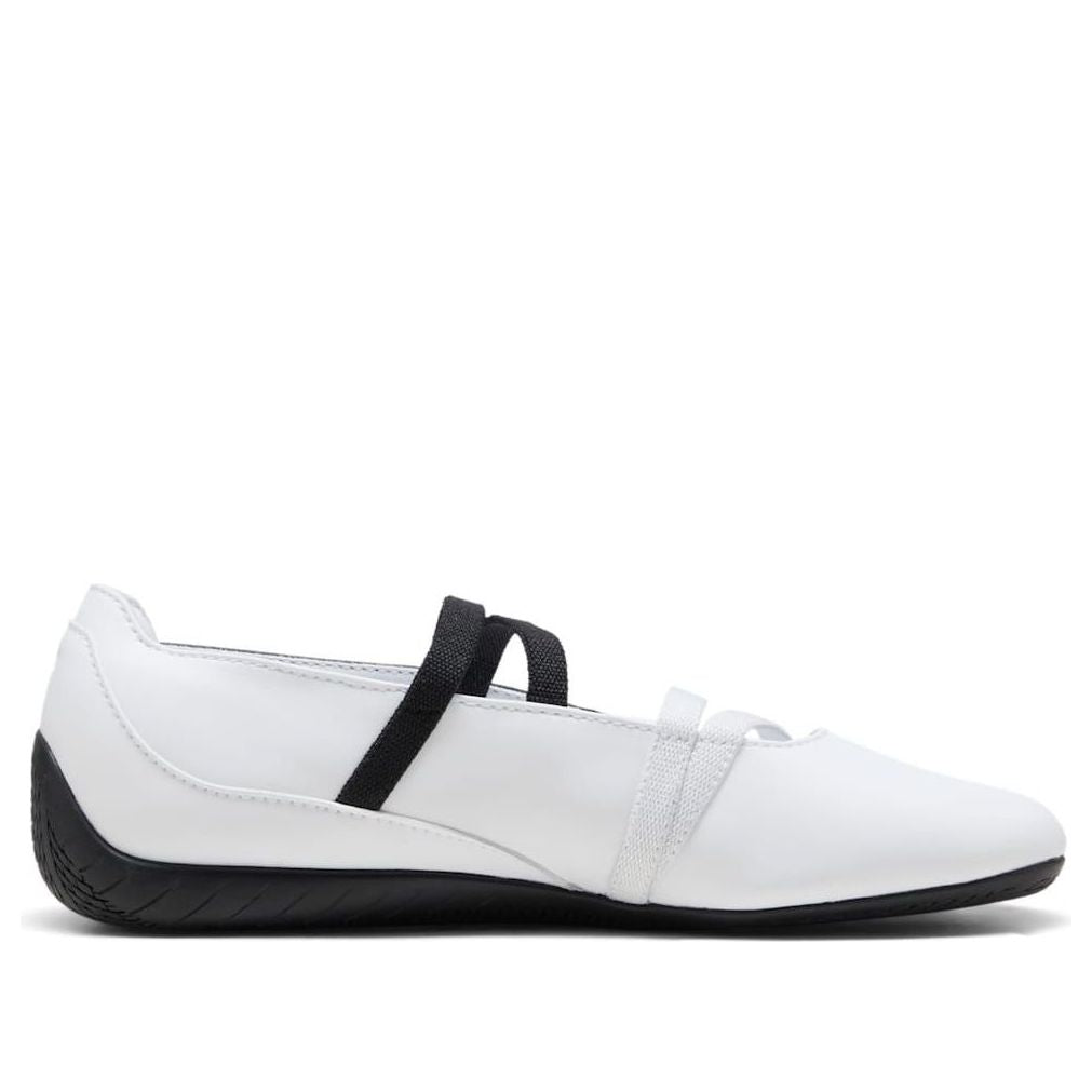 (WMNS) PUMA Speedcat Ballet Leather 'White Black' 406144-03