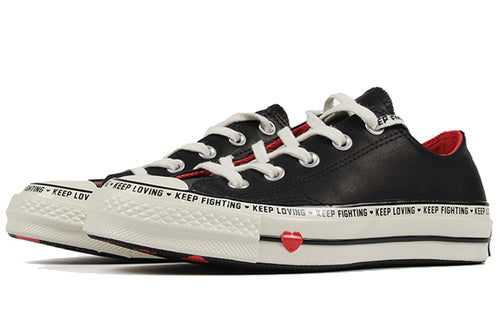 (WMNS) Converse Chuck 70 Low 'Love Graphic - Black' 563473C