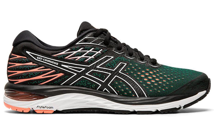 (WMNS) ASICS Gel-Cumulus 21 Wide 'Black Sun Coral' 1012A469-003