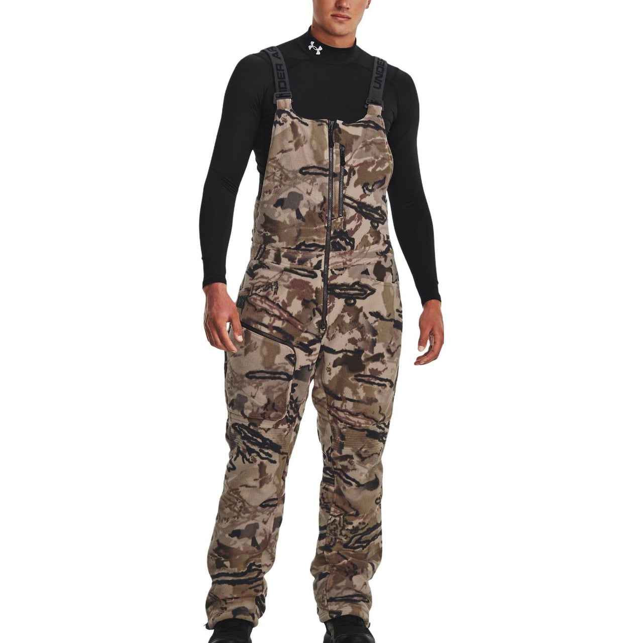 Under Armour Rut Windproof Bib 'Barren Camo' 1378818-989