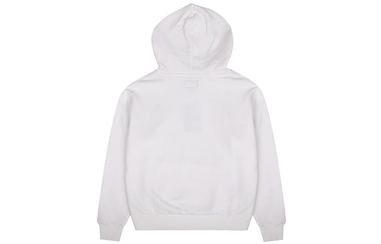 (WMNS) Converse Embroidered Star Chevron Pullover Hoodie BB 'White' 10020872-A08