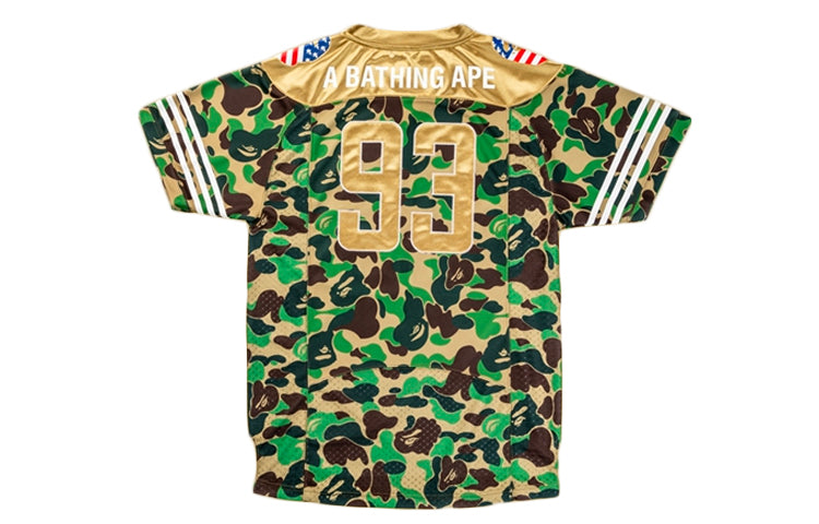 A Bathing Ape x adidas ABC Football Jersey Short-sleeved MENS MULTI 1F23-109-952