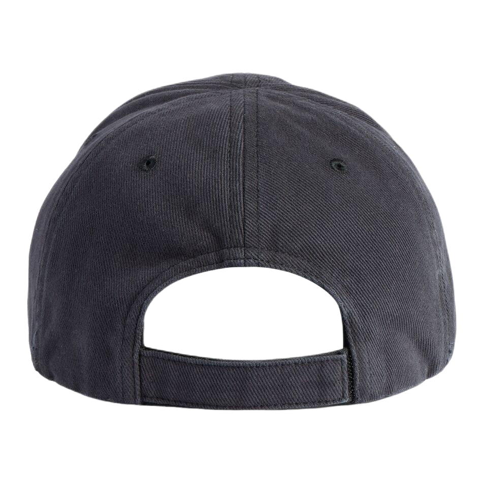 Balenciaga Masking Tape Cap 'Faded Black' 858087410B21041