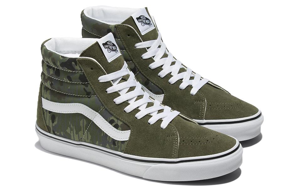 Vans Sk8-Hi 'Rain Camo Green' VN0007NSBGK