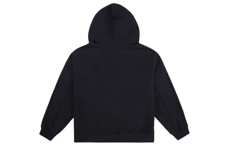 (WMNS) Levi's Loose Casual Hoodie 'Black' 85280-0016