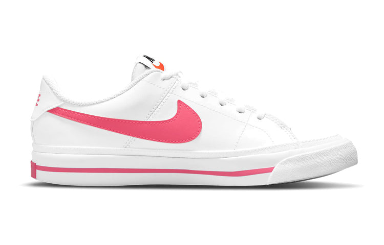 (GS) Nike Court Legacy 'White Hyper Pink' DA5380-106