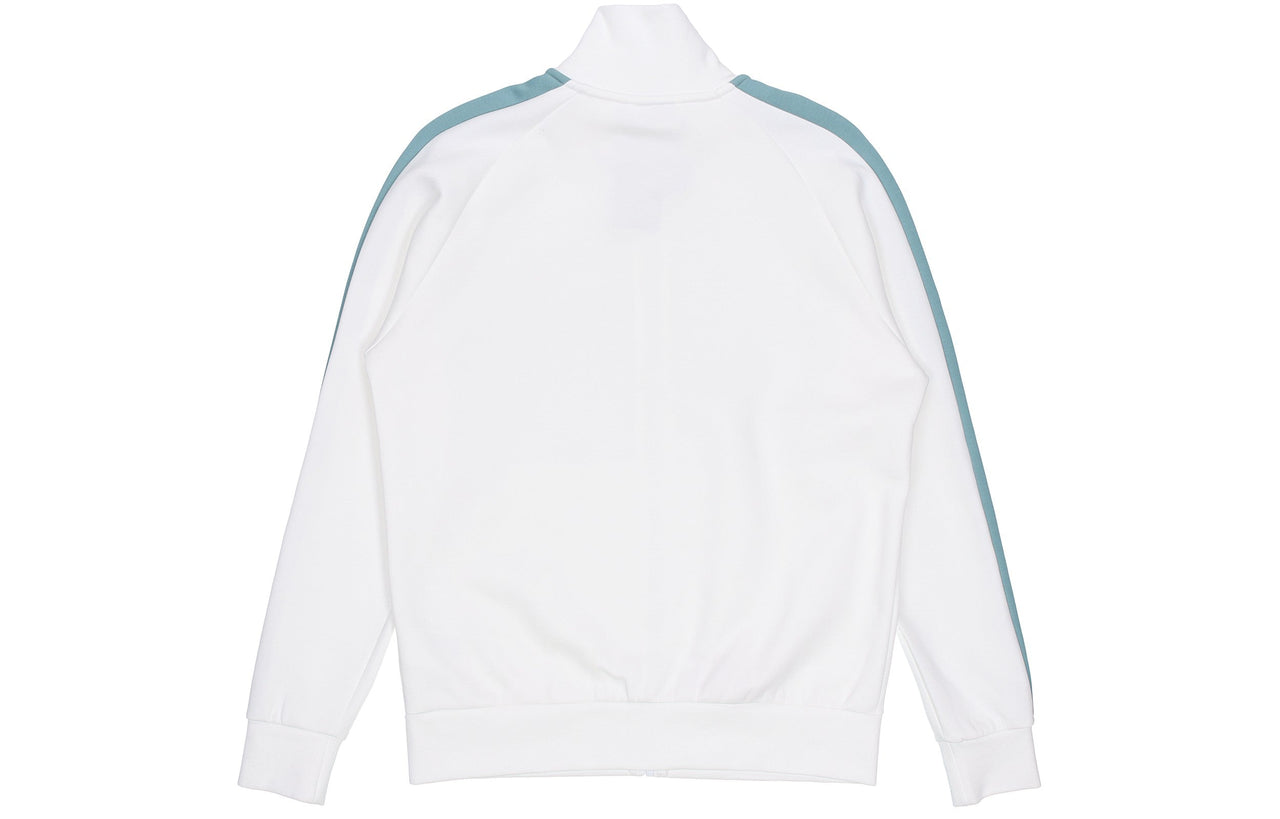 PUMA Iconic Running Sports Training Colorblock Stand Collar Jacket White 531377-57