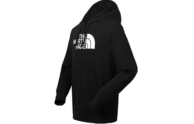 Men's THE NORTH FACE Alphabet Printing Outdoor Casual Quick Dry Zipper Black 3CGE-KY4