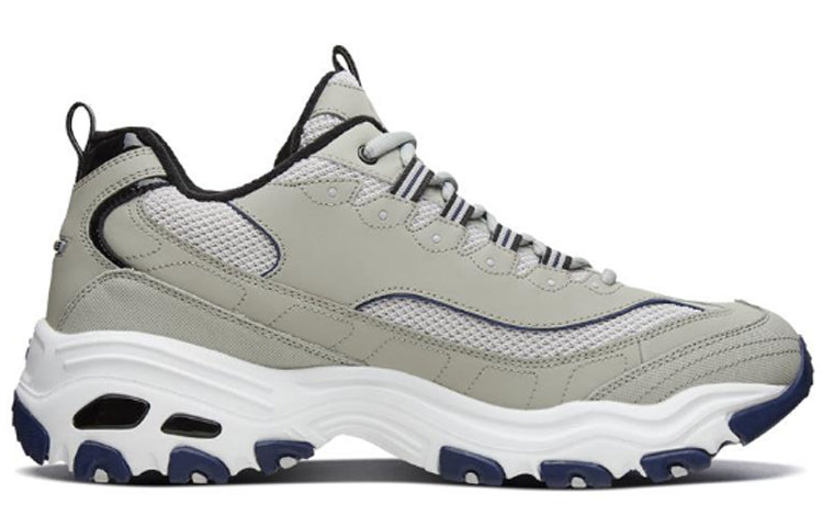 Skechers D'Lites 1.0 Sports Shoes Grey/Blue 666125-GYBL