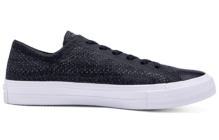 Converse Nike x Chuck Taylor All Star Flyknit Low 'Black' 157591C