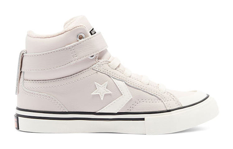(GS) Converse Pro Blaze Strap High 'Leather & Heathered Knit - Silt Red' 669317C