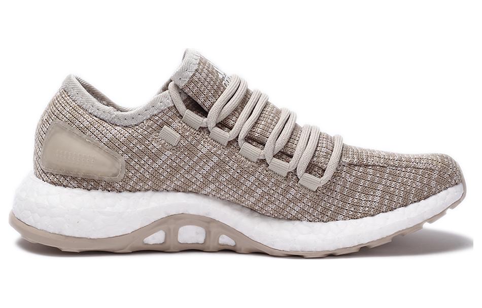 adidas Pure Boost Cream-Coloured White Shoes 'Light White' S82099