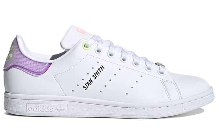 (WMNS) adidas Stan Smith 'White Purple Lime' FZ3653