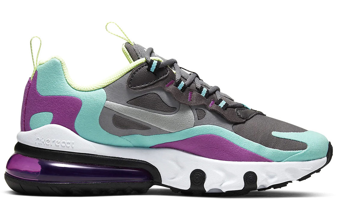 (GS) Nike Air Max 270 React 'Gunsmoke Aurora Violet' BQ0103-007