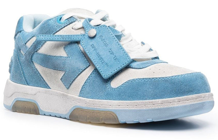 Off-White Out Of Office Low-Top Sneaker 'Blue White' OMIA189S23LEA0110140