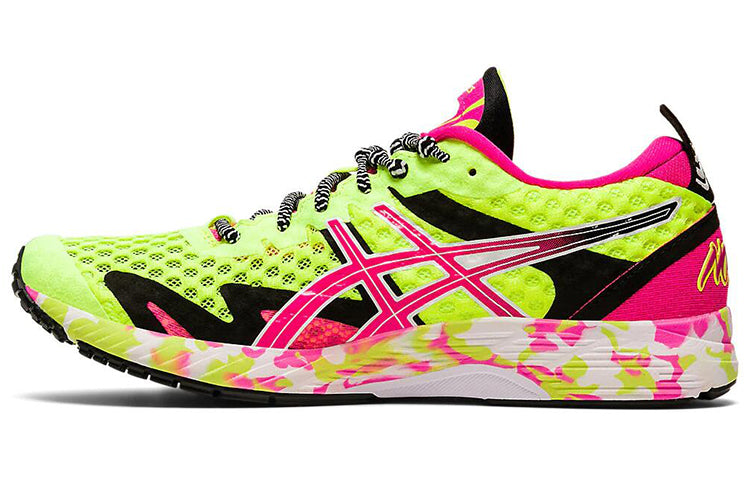 (WMNS) ASICS Gel-Noosa Tri 12 'Safety Yellow Pink Glo' 1012A578-751