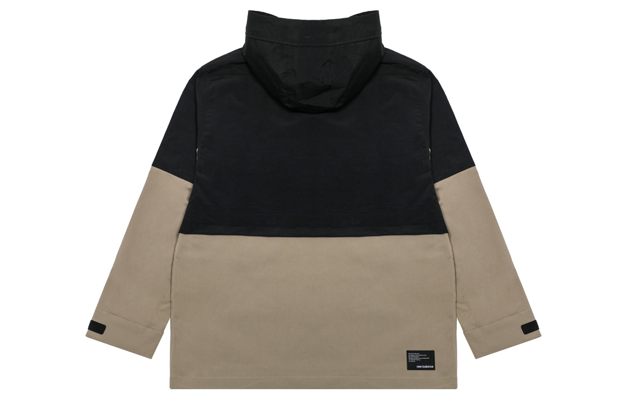 New Balance Detachable Hooded Two-In-One Woven Solid Jacket Asia Sizing 'Khaki' AMJ23315-DRI