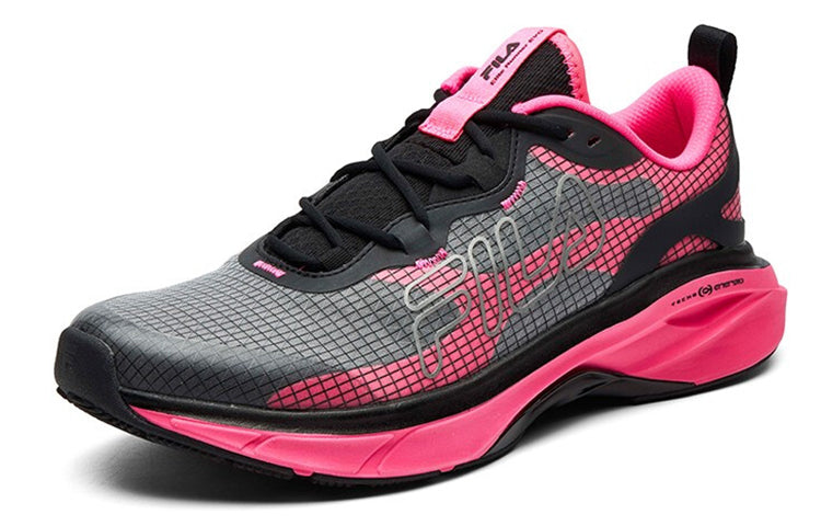 (WMNS) FILA Athletics Low Top Black/Pink A12W112203FBS