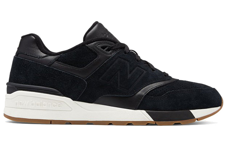 New Balance Suede 597 'Black White Brown' ML597SKG