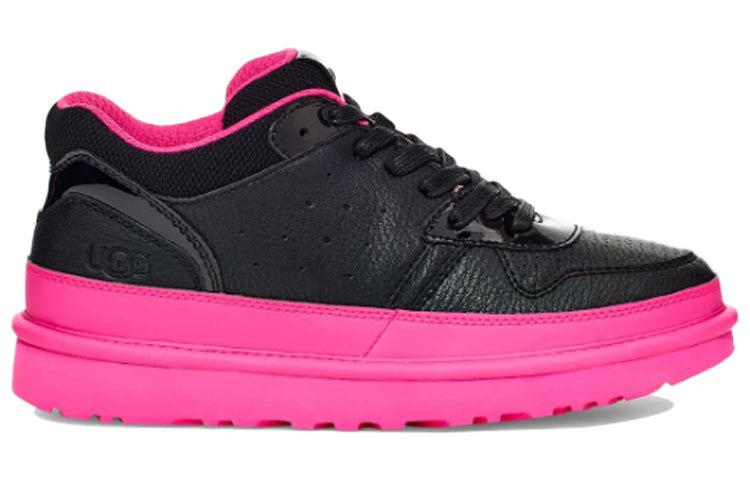 (WMNS) UGG Highland Sneaker 'Black Pink' 1114262-BRRS