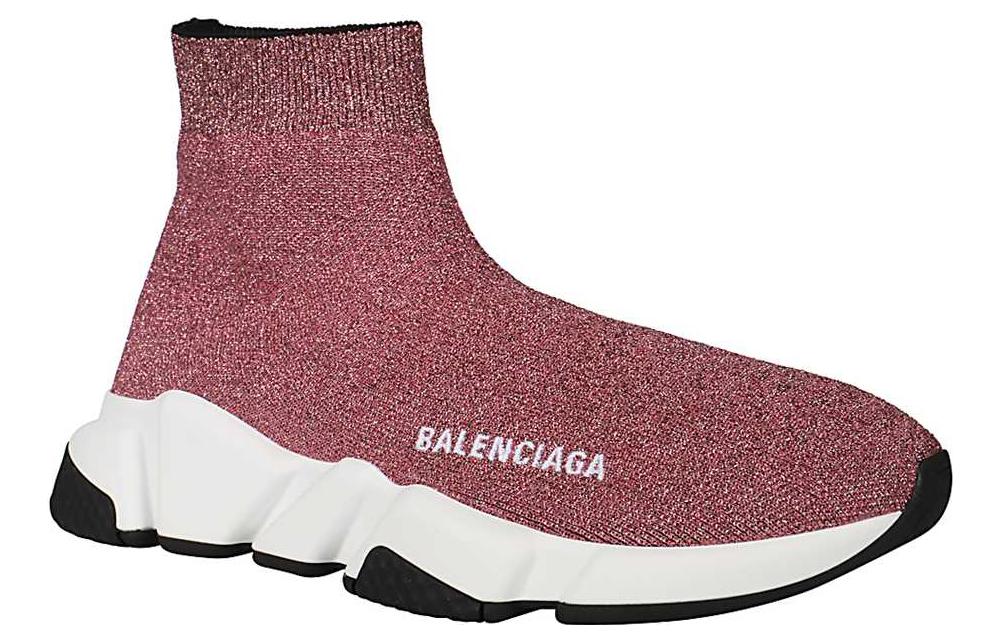 (WMNS) Balenciaga Speed 1.0 Sneakers 'Metallic Pink' 593698W06825961