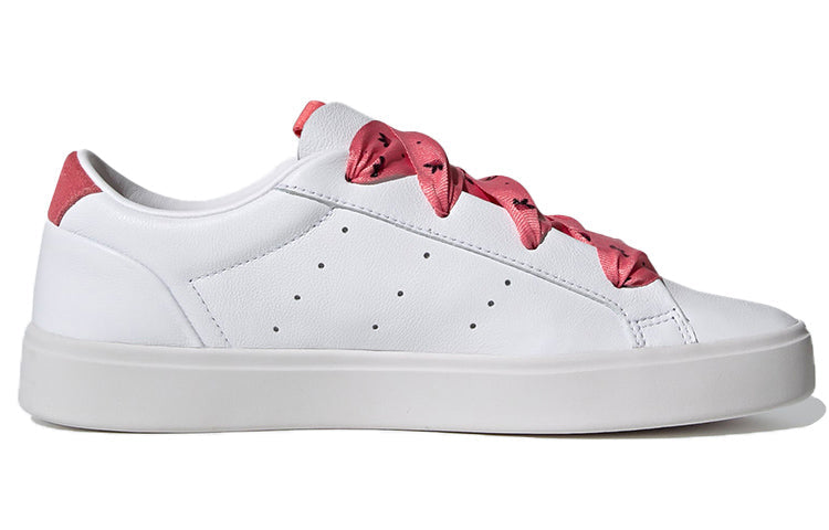 (WMNS) adidas originals Sleek White/Pink FY6679