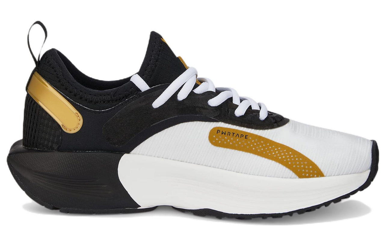 (WMNS) PUMA PWR XX Nitro 'White Black Gold' 376969-04