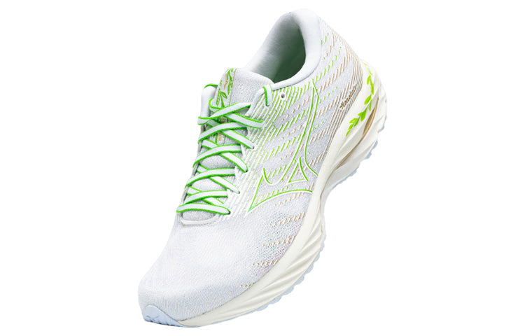 Mizuno Wave Rider 26'White Green' J1GC225701