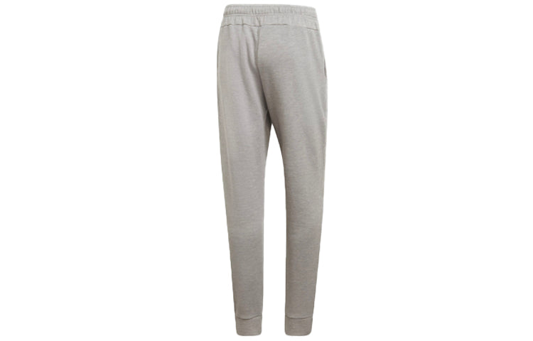 adidas Casual Straight Knit Sports Long Pants Gray DU1147
