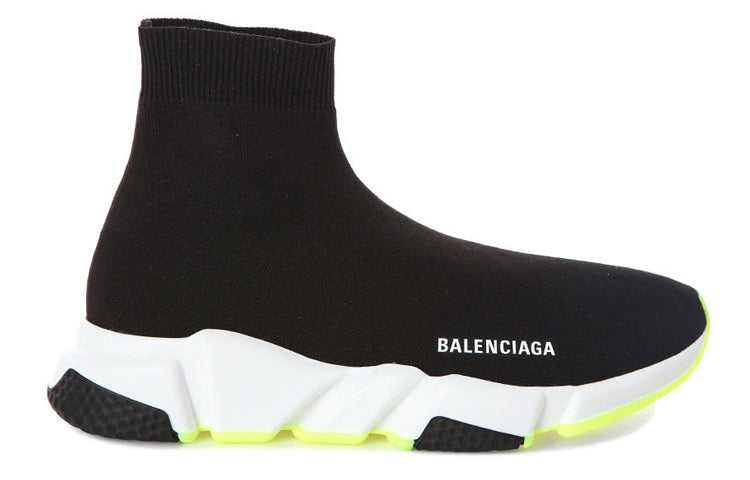 Balenciaga Speed Sneaker 'Black Fluo Yellow' 587286W17041016