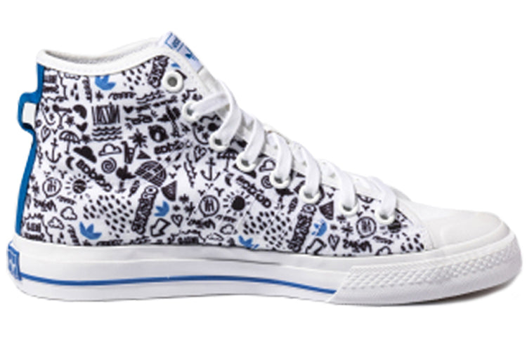 adidas Nizza Hi Rf 'White Black' FY3092