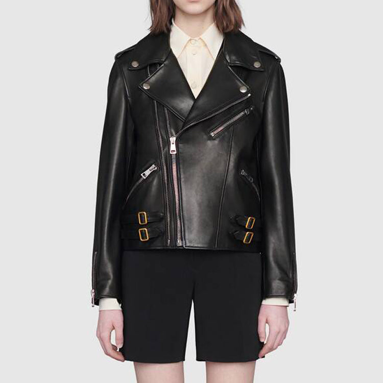 (WMNS) Gucci Bike Jacket For Black 629189-XN336-1000