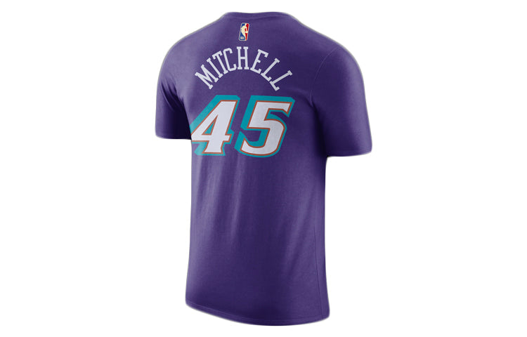 Nike DRI-FITNBA Short Sleeve Utah Jazz Purple AT2412-548