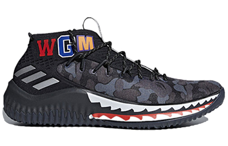 adidas x A Bathing Ape Dame 4 'Black Camo' AP9975