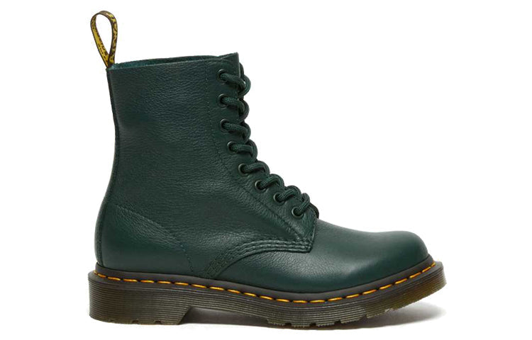 (WMNS) Dr. Martens 1460 Pascal Virginia waterproof Wear-resistant Mid Tops Martin boots Green 26902328