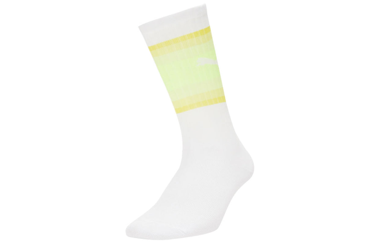 PUMA Sport Socks 3 Pack 'White Green' 907779-05
