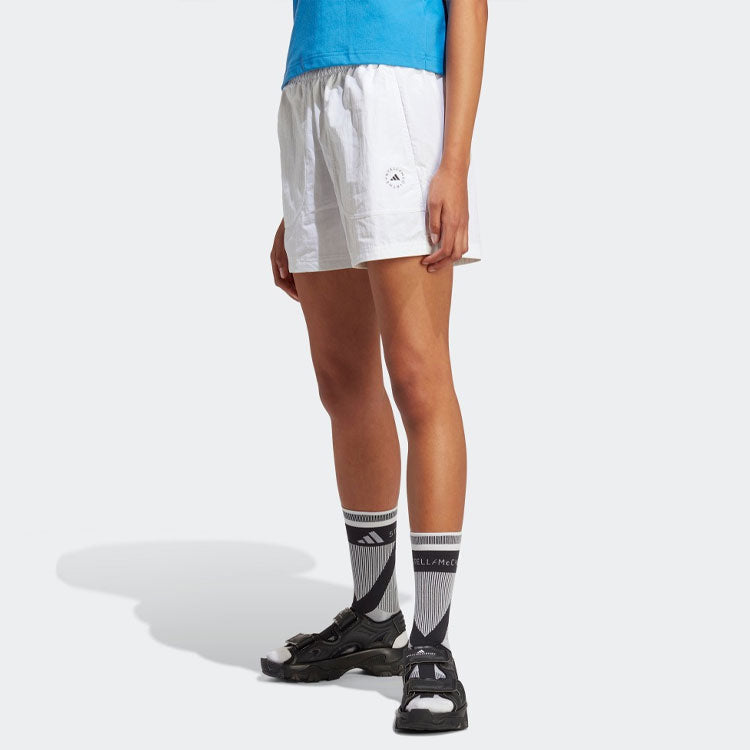 (WMNS) adidas by Stella McCartney TrueCasuals Sportswear Woven Shorts 'White' HZ2227