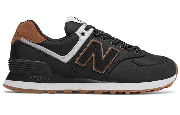 (WMNS) New Balance 574 Black/Brown WL574NMD
