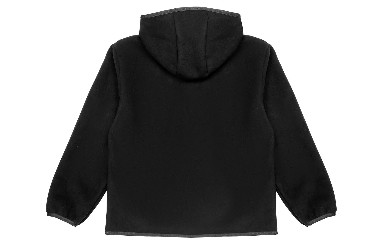 New Balance Alphabet Splicing Contrasting Colors Hooded Jacket Asia Sizing 'Black' AMJ13382-BK