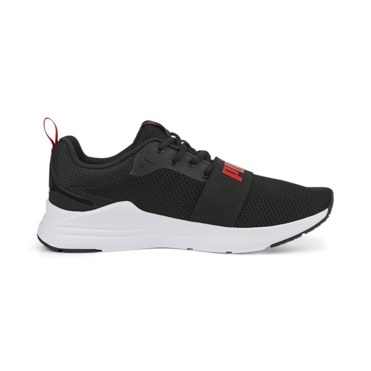 PUMA Wired Run 'Black High Risk Red' 373015-21