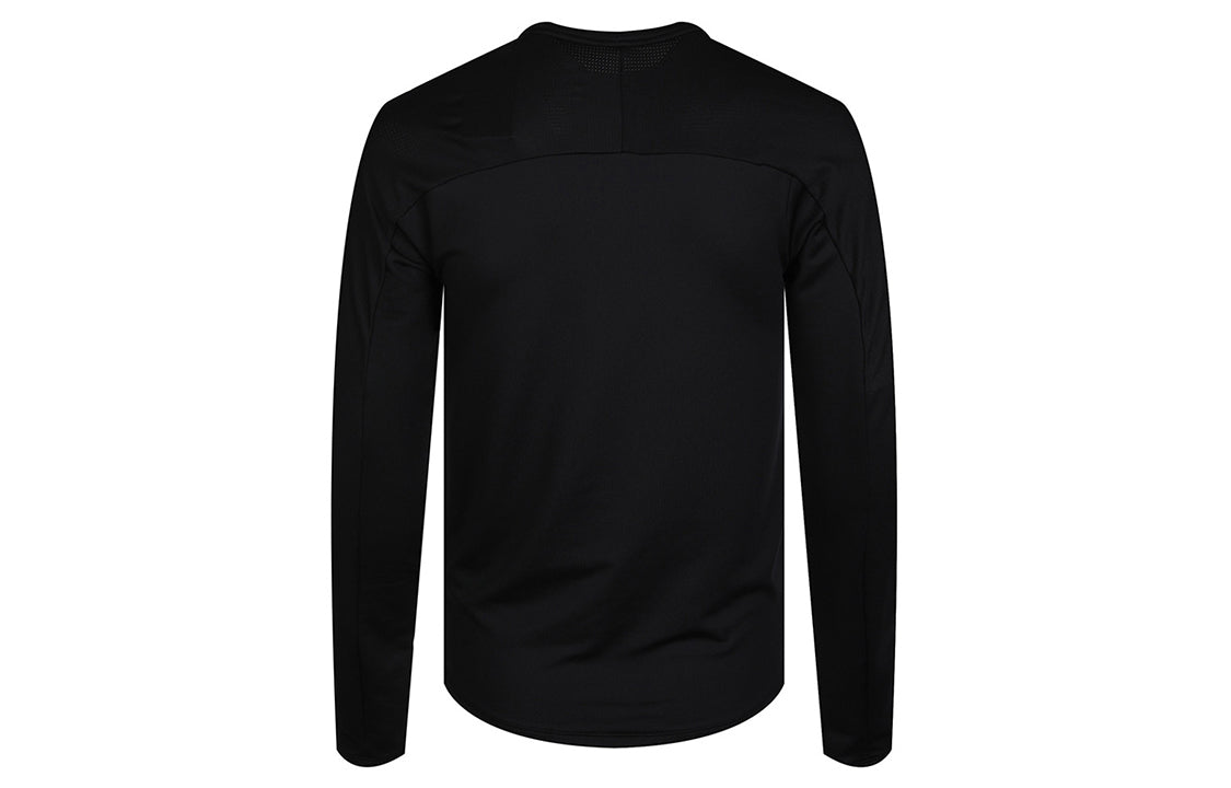 ملابس رياضية رياضية Nike Dri-FIT للرجال برقبة دائرية باللون الأسود CU6072-010