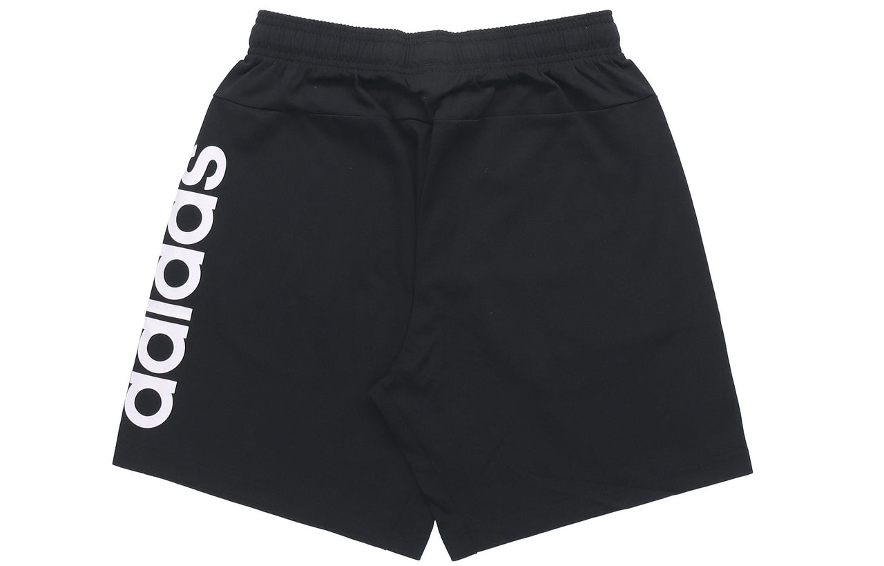 adidas E LIN SHRT SJ Sports Knitted Shorts Men Black DQ3109