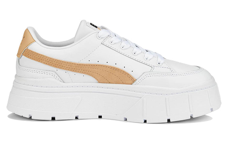 (WMNS) PUMA Mayze Stack 'White Light Sand' 384363-03