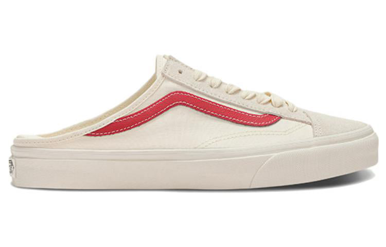 Vans Style 36 Mule Low Tops Casual Skateboarding Shoes Unisex White Red VN0A7Q5YOXS