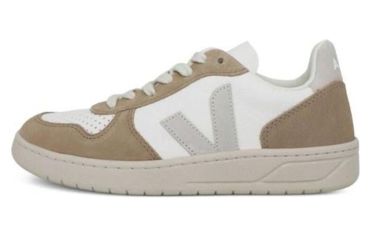 Veja V-10 Chromfree Low-Top Sneakers 'White Natural Beige' VX0503298