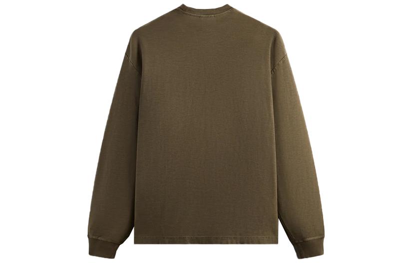 KITH Long-Sleeve Quinn Tee 'Java' KHM031552-3004